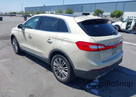 2016 Lincoln Mkx Reserve from USA, damaged, VIN 2LMTJ8LR7GBL59941